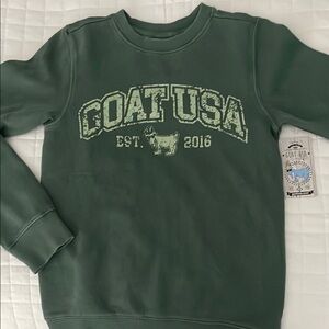 GOAT USA Green Youth Sweatshirt